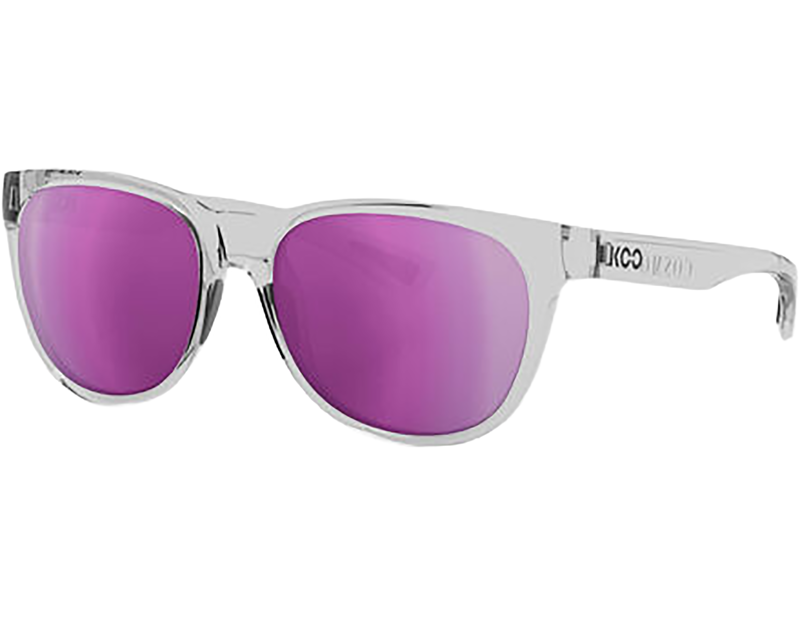 Balfes Bikes Koo Cosmo Sunglasses in Crystal/Violet Mirror | Free postage over £30, £10 off first order, price match & 0% finance.