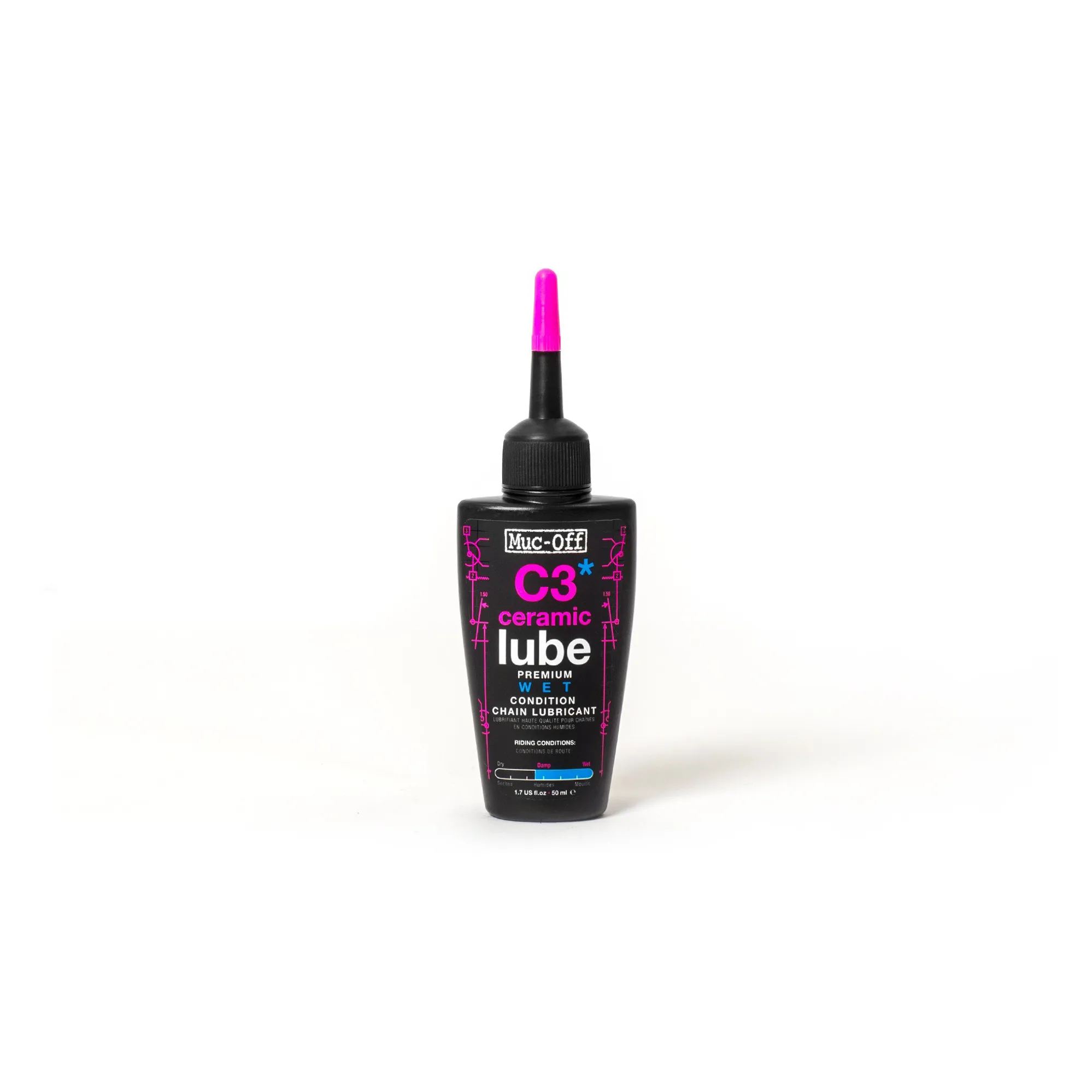 Muc-Off C3 Wet Ceramic Lube 50ml - Main Image