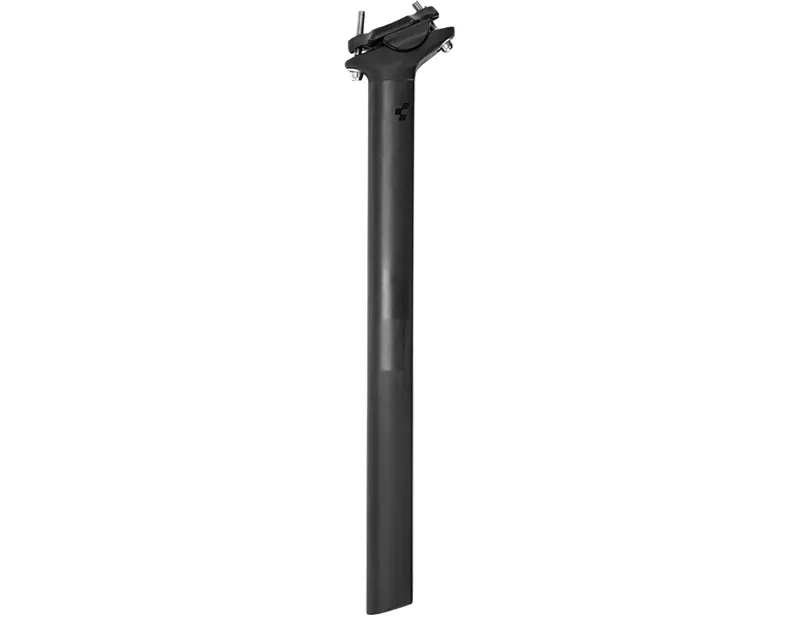 Balfes Bikes Cube CUBE Agree setback carbon 13mm SEATPOST in black | Free postage over £30, £10 off first order, price match & 0% finance.