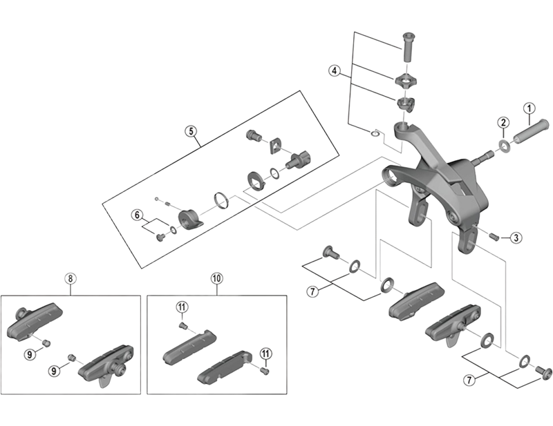 Balfes Bikes Shimano BR-7400 rear set washer - 12 mm | Free postage over £30, £10 off first order, price match & 0% finance.