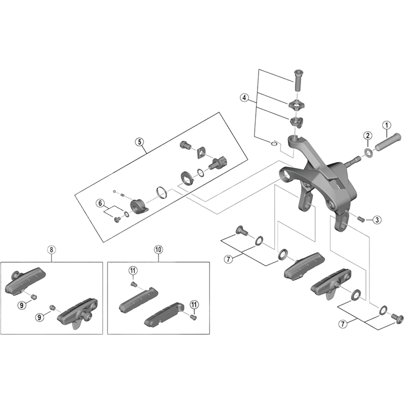 Balfes Bikes Shimano BR-7400 rear set washer - 12 mm | Free postage over £30, £10 off first order, price match & 0% finance.