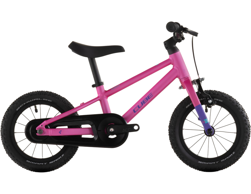 Balfes Bikes Cube Numove 120 RT 12 Inch Kids Bike 2026 in Fucsia/Plum | Free postage over £30, £10 off first order, price match & 0% finance.