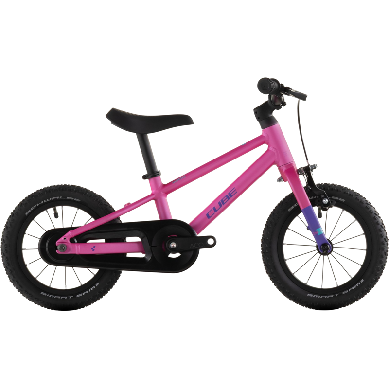 Balfes Bikes Cube Numove 120 RT 12 Inch Kids Bike 2026 in Fucsia/Plum | Free postage over £30, £10 off first order, price match & 0% finance.