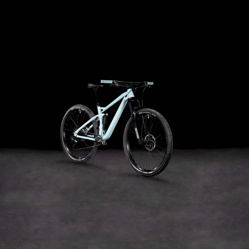 Cube Stereo One22 Pro Full Suspension Mountain Bike 2025 in Skyblue/White-6