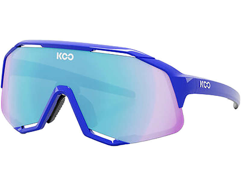 Balfes Bikes Koo Demos Sunglasses in Blue/Turquoise Mirror | Free postage over £30, £10 off first order, price match & 0% finance.