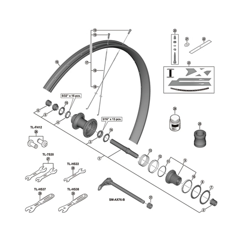 Balfes Bikes Shimano WH-M9000 nipple | Free postage over £30, £10 off first order, price match & 0% finance.