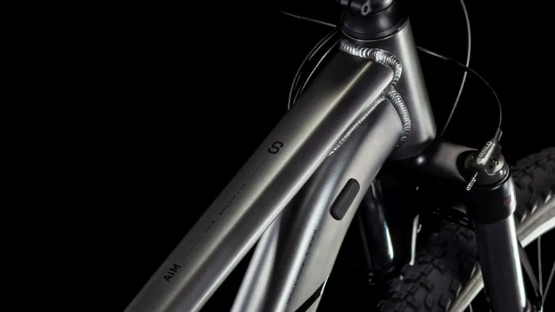 Cube Aim SLX Hardtail Mountain Bike 2025 in Slateblack/Black-1