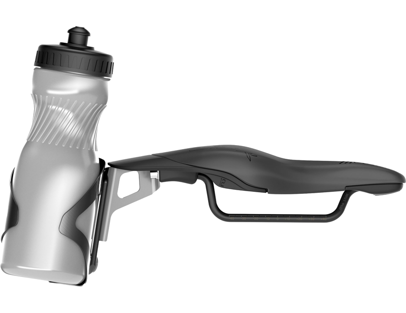 SQlab 613R Integrated Bottle Holder 2.0 in Black-1