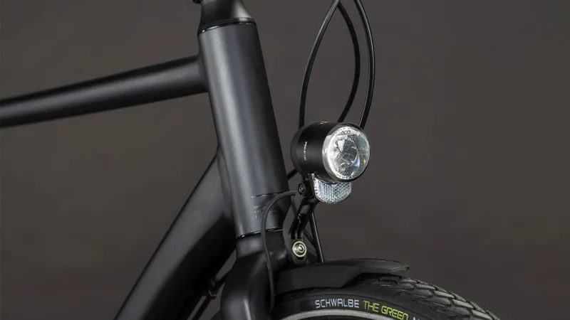 Cube Nulane Comfort Exc Fe Hybrid Bike 2026 in Grey/Chrome-5