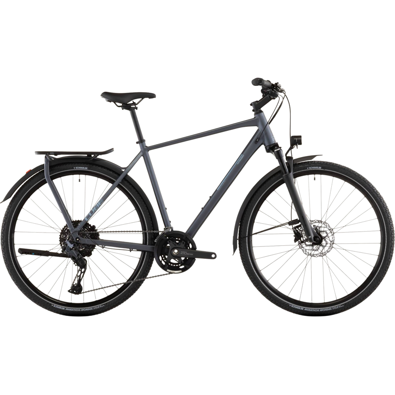 Balfes Bikes Cube Kathmandu Exc Hybrid Bike 2026 in Metallicgrey/Chrome | Free postage over £30, £10 off first order, price match & 0% finance.