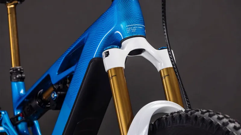 Cube Stereo Hybrid one77 HPC AT 800 Full Suspension Electric Mountain Bike 2026 in Actionteam-5