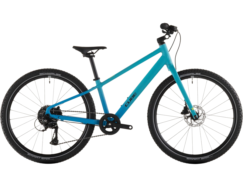 Balfes Bikes Cube Numove 240 Disc 24 Inch Kids Bike 2026 in PacificBlue/SteelBlue | Free postage over £30, £10 off first order, price match & 0% finance.