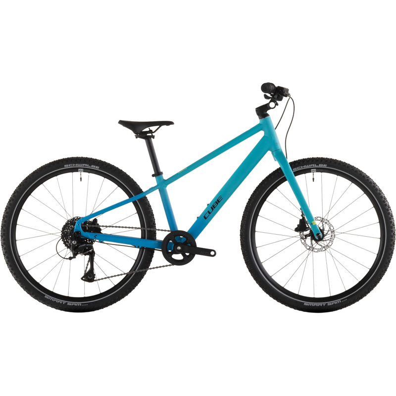 Balfes Bikes Cube Numove 240 Disc 24 Inch Kids Bike 2026 in PacificBlue/SteelBlue | Free postage over £30, £10 off first order, price match & 0% finance.