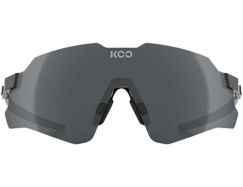 Koo Nebula Sunglasses in Black Glass/Photochromic Graphite Mirror-1
