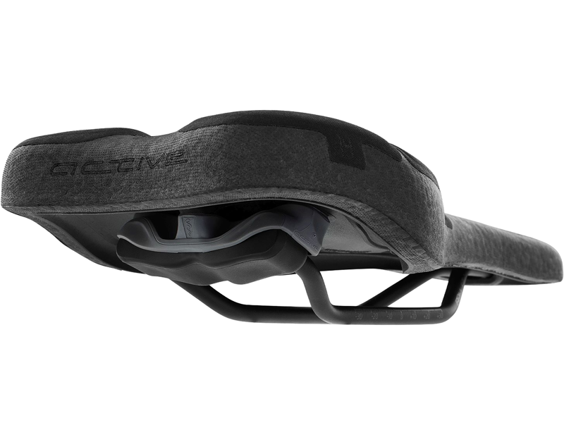 SQlab 610 Infinergy M-D Active 2.1 Saddle in Black-2