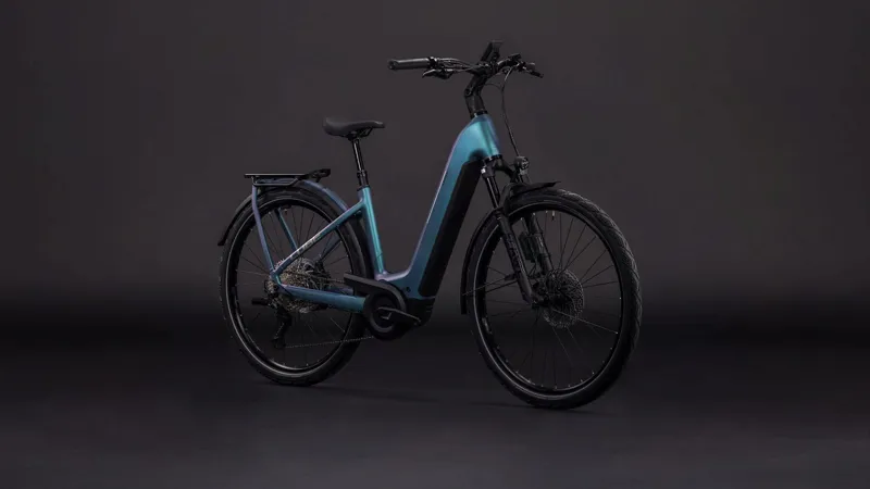 Cube Kathmandu Hybrid Exc 800 EE Electric Hybrid Bike 2026 in Smaragdgrey/Prism-6
