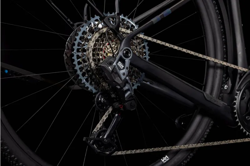 Cube Nuroad Hybrid C:62 SLX Fe 400x 29 Electric Road Bike 2025 in Carbon Glossy-8