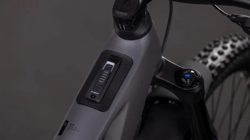 Cube Stereo Hybrid One77 HPC Race 800 Electric Mountain Bike 2026 in Irongrey/Black-1