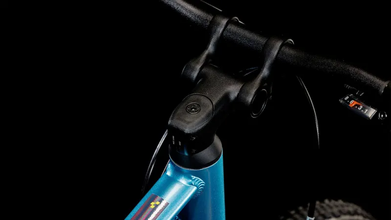 Cube Numove 240 24 Inch Wheel Kids Bike 2025 in Blue/Lime-5