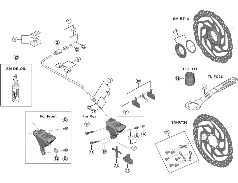 Balfes Bikes Shimano SHimano BR-M575 bleeding spacer | Free postage over £30, £10 off first order, price match & 0% finance.