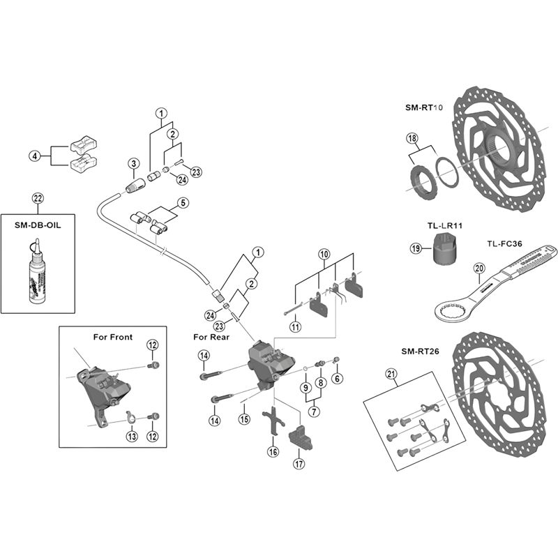 Balfes Bikes Shimano SHimano BR-M575 bleeding spacer | Free postage over £30, £10 off first order, price match & 0% finance.
