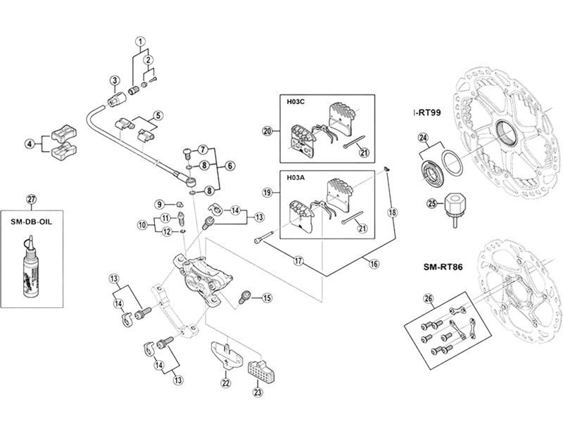 Balfes Bikes Shimano SHimano SM-BH90 cover | Free postage over £30, £10 off first order, price match & 0% finance.