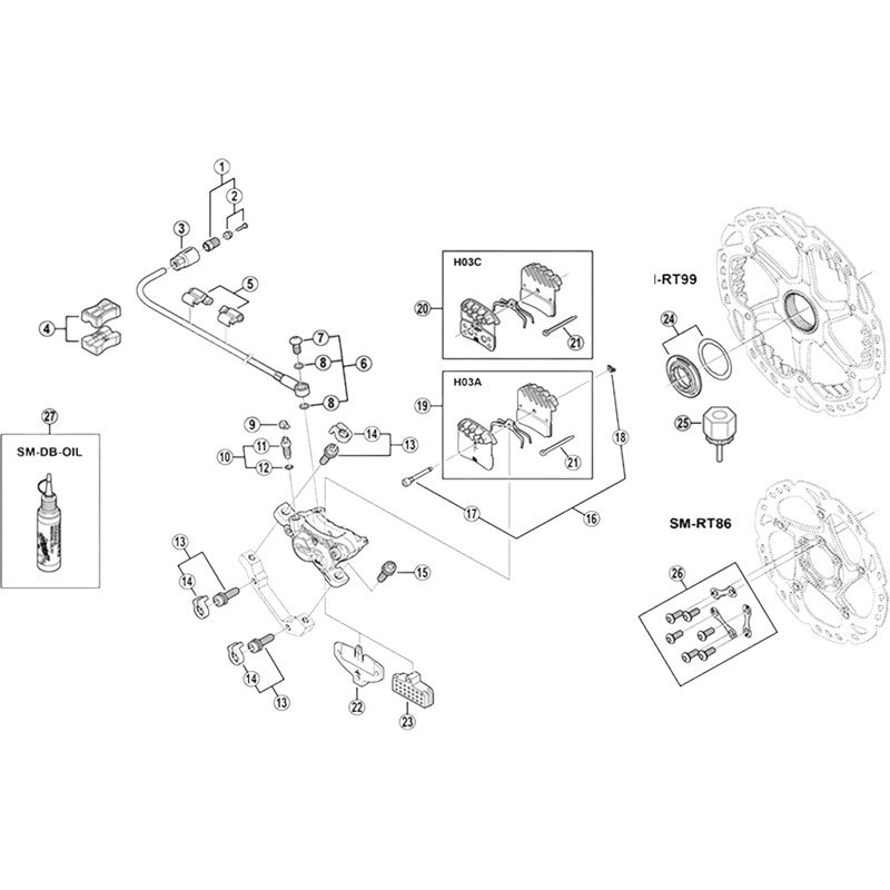Balfes Bikes Shimano SHimano SM-BH90 cover | Free postage over £30, £10 off first order, price match & 0% finance.