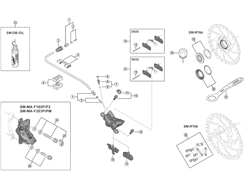 Balfes Bikes Shimano BR-M395 rotor fixing bolt and lock washer | Free postage over £30, £10 off first order, price match & 0% finance.