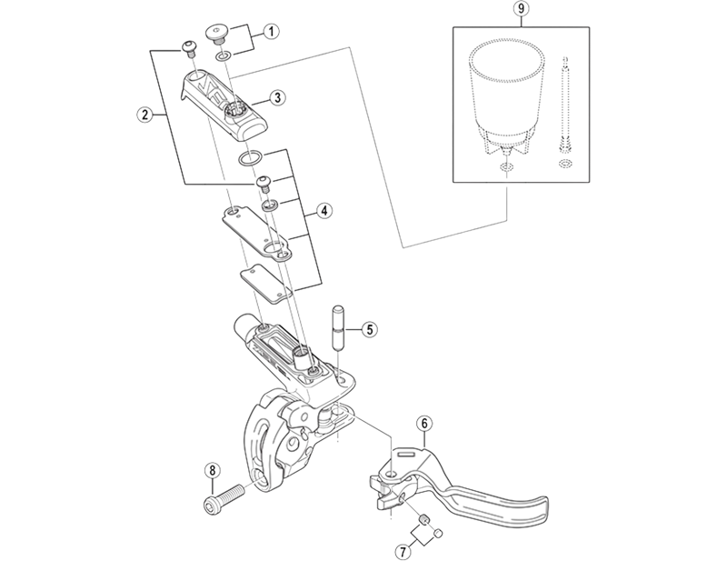 Balfes Bikes Shimano BL-M640 right hand lid | Free postage over £30, £10 off first order, price match & 0% finance.