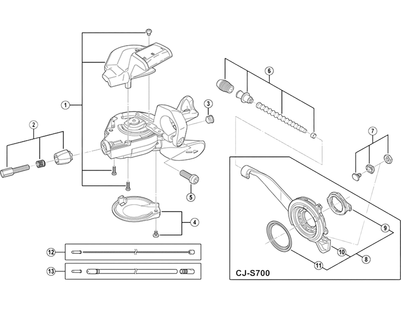 Balfes Bikes Shimano BL-M775 clamp bolt - M6 x 14.8mm | Free postage over £30, £10 off first order, price match & 0% finance.