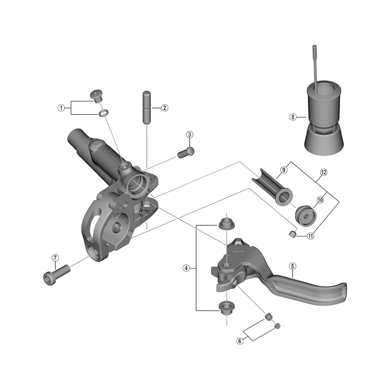 Balfes Bikes Shimano BL-M988 bleed screw and O-ring | Free postage over £30, £10 off first order, price match & 0% finance.