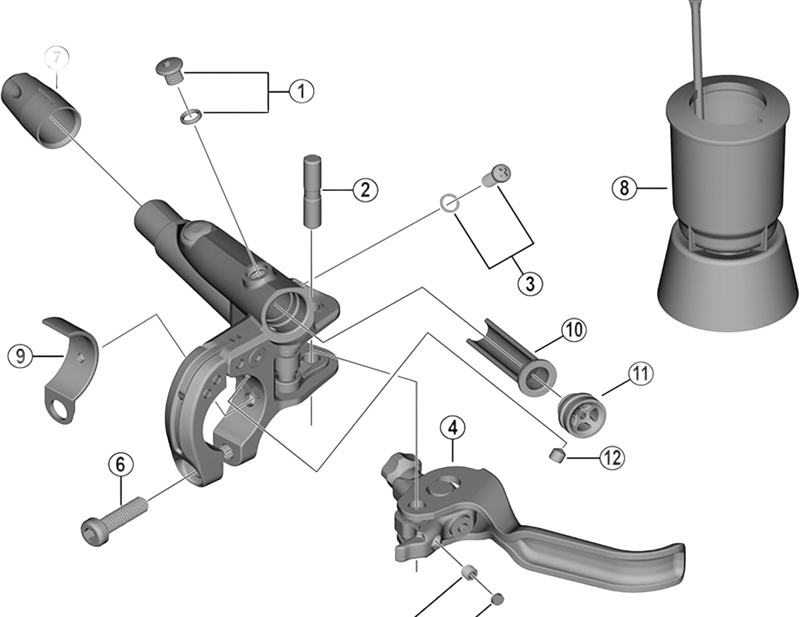 Balfes Bikes Shimano BL-M785 clamp bolt | Free postage over £30, £10 off first order, price match & 0% finance.