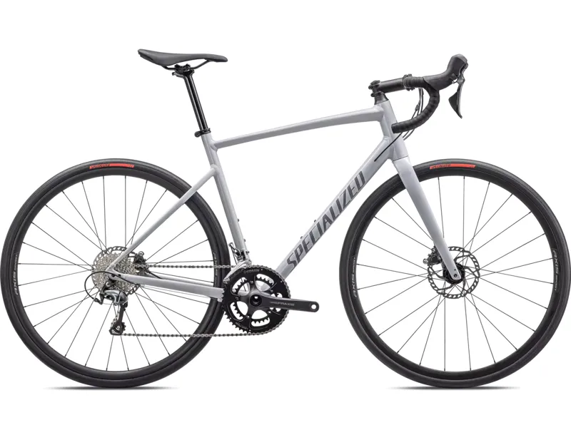 Specialized Allez E5 Disc Sport Road Bike 2025 in Dove Grey/Lapis