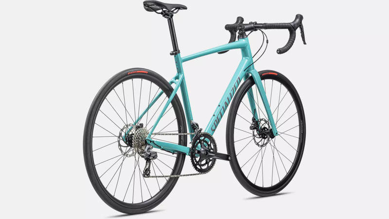 Specialized Allez E5 Disc Road Bike 2025 in Lagoon Blue/Cool Grey-2