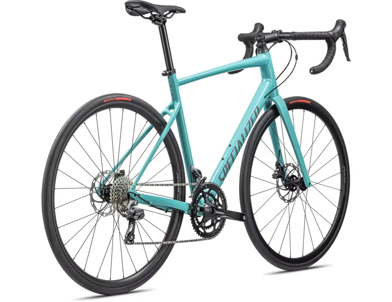 Specialized Allez E5 Disc Road Bike 2026 in Lagoon Blue/Grey/Blaze-2