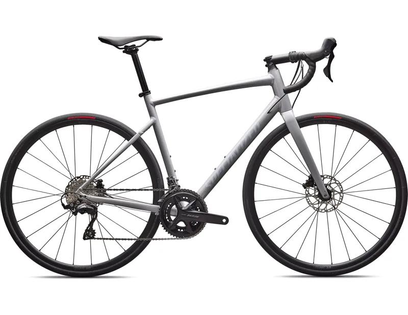 Balfes Bikes Specialized Allez Comp Road Bike 2026 in Dolomite Metallic / Dove Grey | Free postage over £30, £10 off first order, price match & 0% finance.