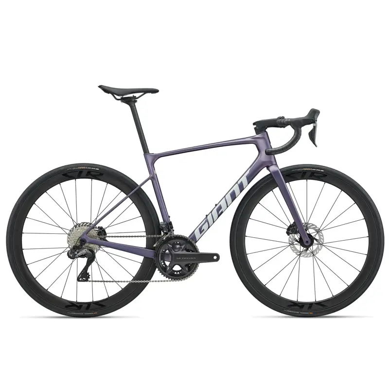 Balfes Bikes Giant Defy Advanced Ultegra Ui2 Road Bike 2026 in Tempest Purple | Free postage over £30, £10 off first order, price match & 0% finance.