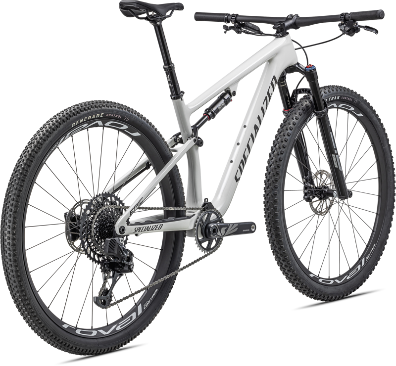 Specialized Epic Pro Full Suspension Mountain Bike 2023 in Dune White Granite/Obsidian-2