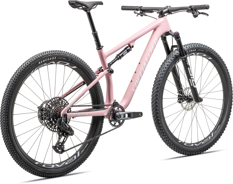 Specialized Epic Pro LTD Full Suspension Mountain Bike 2023 in Desert Rose/White Silver-2