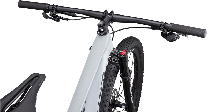 Specialized Epic Expert Full Suspension Mountain Bike 2023 in Morning Mist/Navy-4