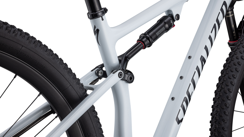 Specialized Epic Expert Full Suspension Mountain Bike 2023 in Morning Mist/Navy-7