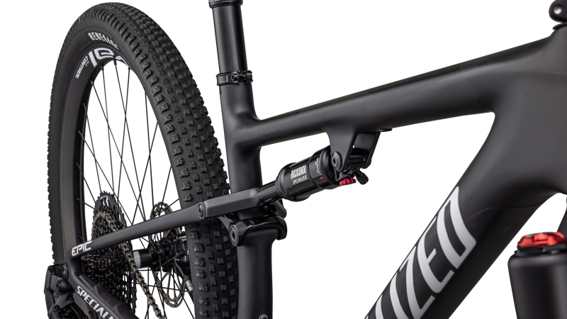 Specialized Epic Expert Full Suspension Mountain Bike 2023 in Carbon/White Silver-6