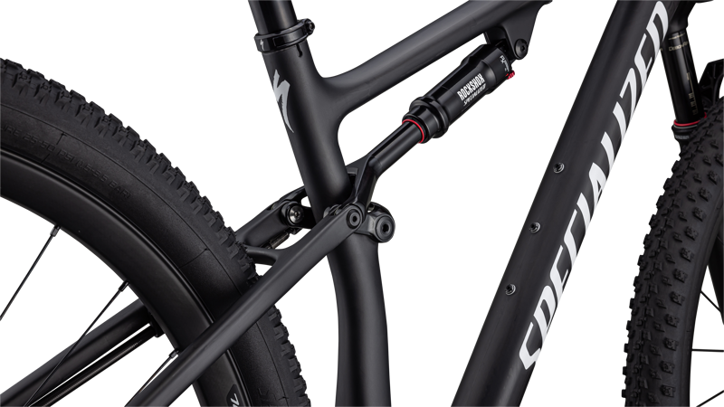 Specialized Epic Expert Full Suspension Mountain Bike 2023 in Carbon/White Silver-7