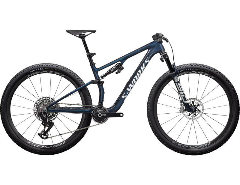 Specialized S-Works Epic 8 Full Suspension Mountain Bike 2026 in Gloss Cyan Blue Pearl