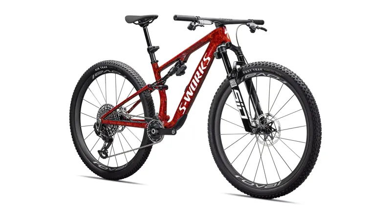 Specialized S-Works Epic 8 Full Suspension Mountain Bike 2026 in Gloss Fiery Red Dry Impasto-1