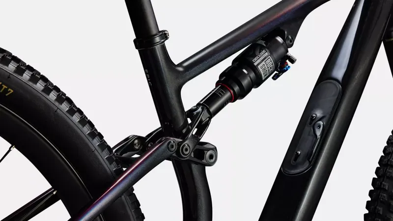 Specialized S-Works Epic 8 EVO AXS Full Suspension Mountain Bike 2026 in Carbon Green to Purple Viavi-6