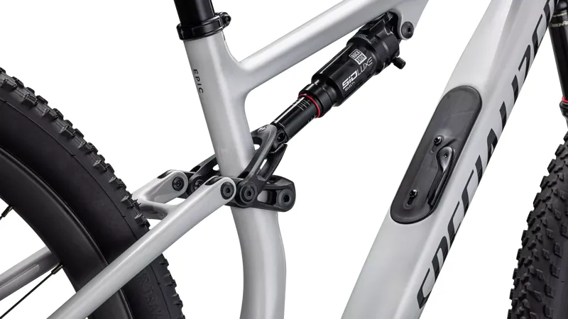 Specialized Epic 8 Expert Full Suspension Mountain Bike 2026 in Gloss Dolomite Metallic-6
