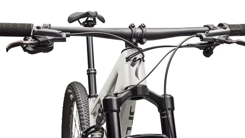 Specialized Epic 8 Expert Di2 Full Suspension Mountain Bike 2026 in Gloss Dolomite Metallic / Obsidian-4