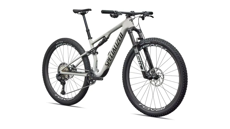 Specialized Epic 8 Expert Di2 Full Suspension Mountain Bike 2026 in Gloss Dolomite Metallic / Obsidian-1