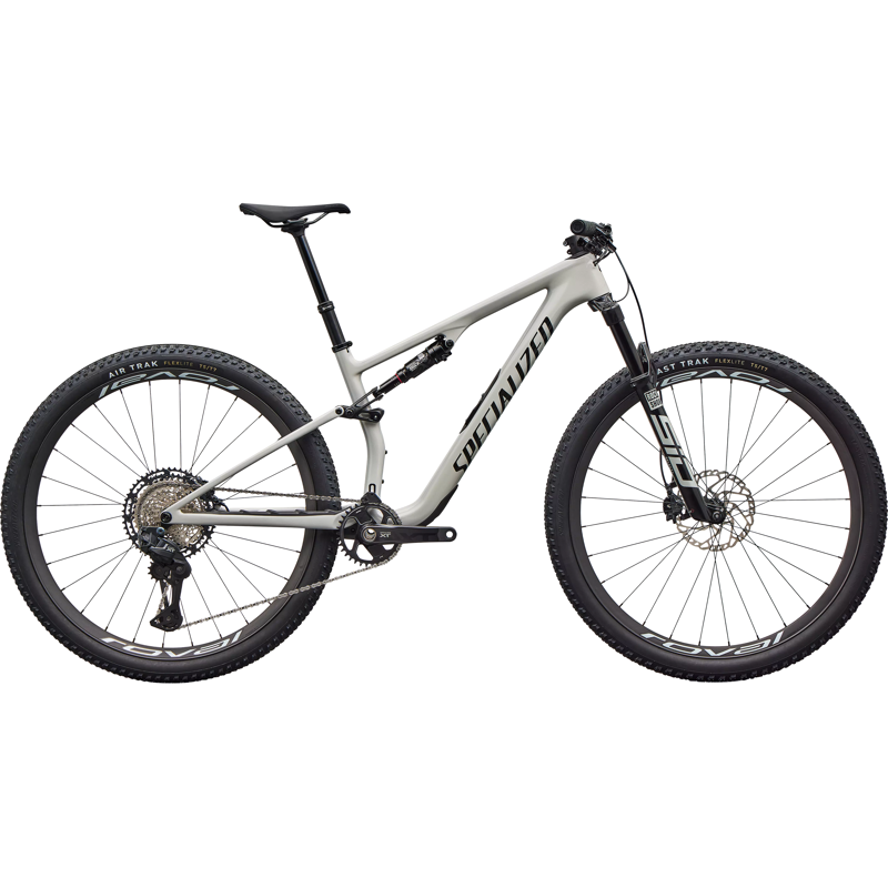 Balfes Bikes Specialized Epic 8 Expert Di2 Full Suspension Mountain Bike 2026 in Gloss Dolomite Metallic / Obsidian | Free postage over £30, £10 off first order, price match & 0% finance.